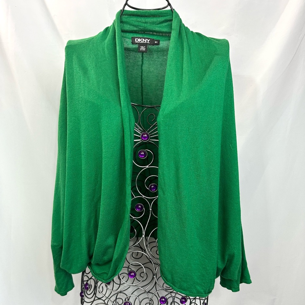 DKNY Green Women's Cardigan